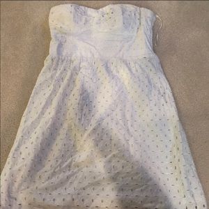 American eagle white dress